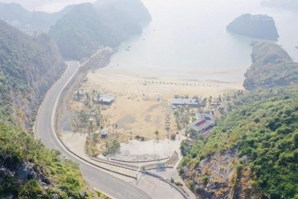 Quỹ đất hiếm gần 1ha ôm trọn bãi biển tại cát bà đã hoàn thiện pháp lý xd 25tầng cho tổ hợp du lịch