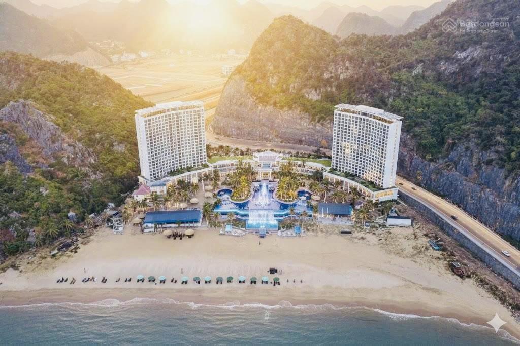 Quỹ đất hiếm gần 1ha ôm trọn bãi biển tại cát bà đã hoàn thiện pháp lý xd 25tầng cho tổ hợp du lịch