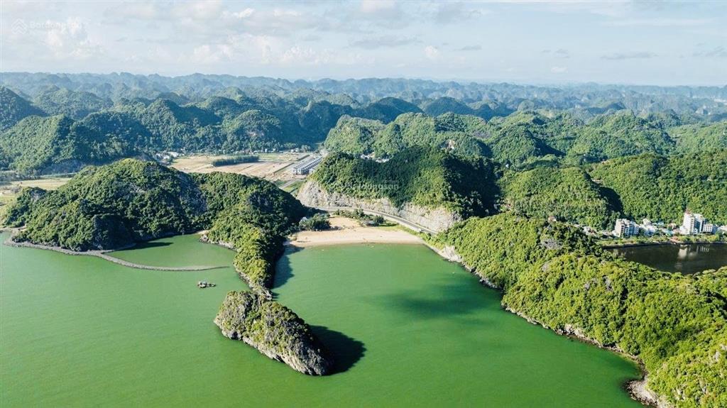 Quỹ đất hiếm gần 1ha ôm trọn bãi biển tại cát bà đã hoàn thiện pháp lý xd 25tầng cho tổ hợp du lịch