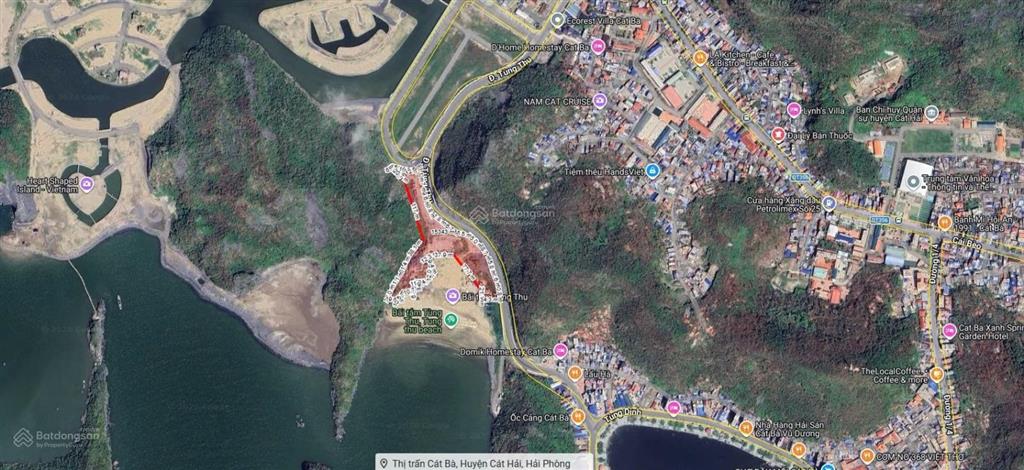 Quỹ đất hiếm gần 1ha ôm trọn bãi biển tại cát bà đã hoàn thiện pháp lý xd 25tầng cho tổ hợp du lịch