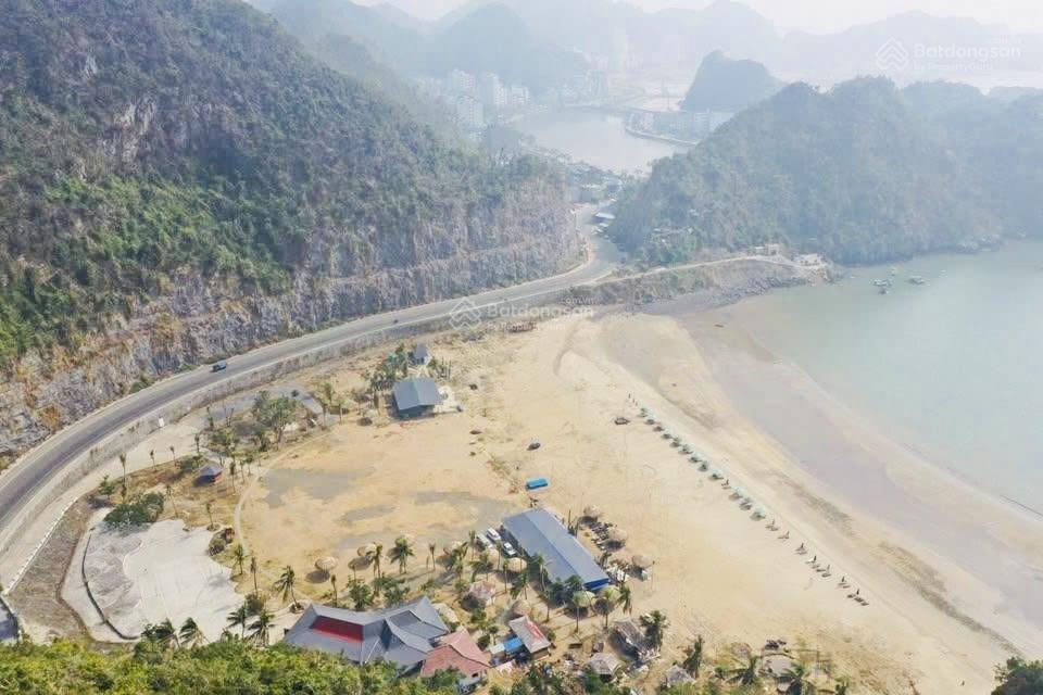 Quỹ đất hiếm gần 1ha ôm trọn bãi biển tại cát bà đã hoàn thiện pháp lý xd 25tầng cho tổ hợp du lịch