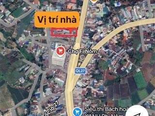 Bán đất có sẵn nhà kiên cố và nguồn thu, mặt tiền ql20, sát chợ phi nôm, hiệp thạnh, trục đi đà lạt