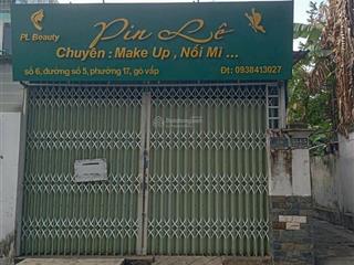 Mặt tiền đường kinh doanh tại trung tâm p17 gò vấp, lộ giới 10m dt 6x20m cn 102 m2 giá chỉ 8,2 tỷ