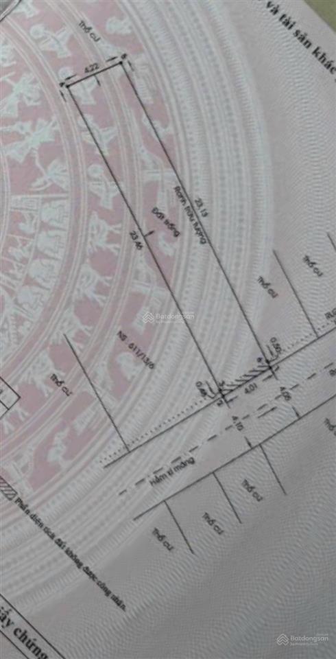 Bán gấp lô đất hxh 4m lê đức thọ  95.8m vuông vức  nở hậu 4.2m  sổ riêng  giá tốt 6,5 tỷ (tl)