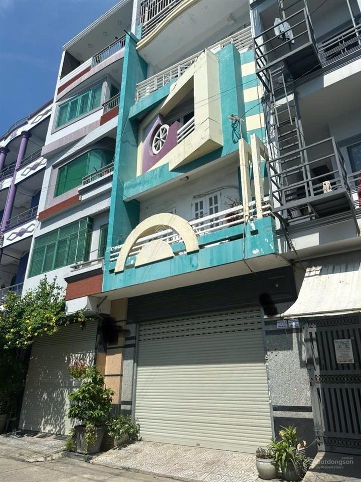 Nhà hxt 10m 1 trục dương quảng hàm. 5x12m (cn 59m2) 1 trệt 3 lầu, giá 9,9 tỷ còn tl