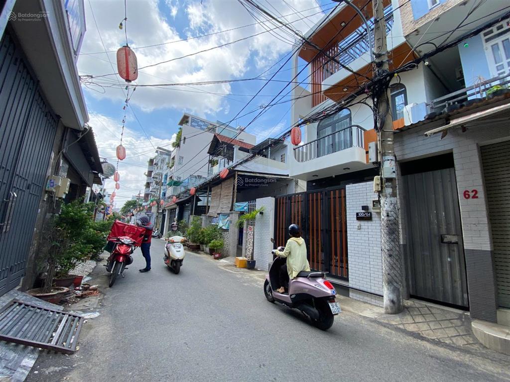 Hxh 8m thông ra các trục đường lớn, dt nhà 5x20 cn 90,5m2 nhà còn mới 1tr2l hđt 28tr/tháng giá 10tỷ