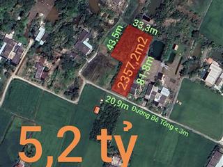 Bán lô đất lúa xã Tân Trụ giá 5,2 tỷ