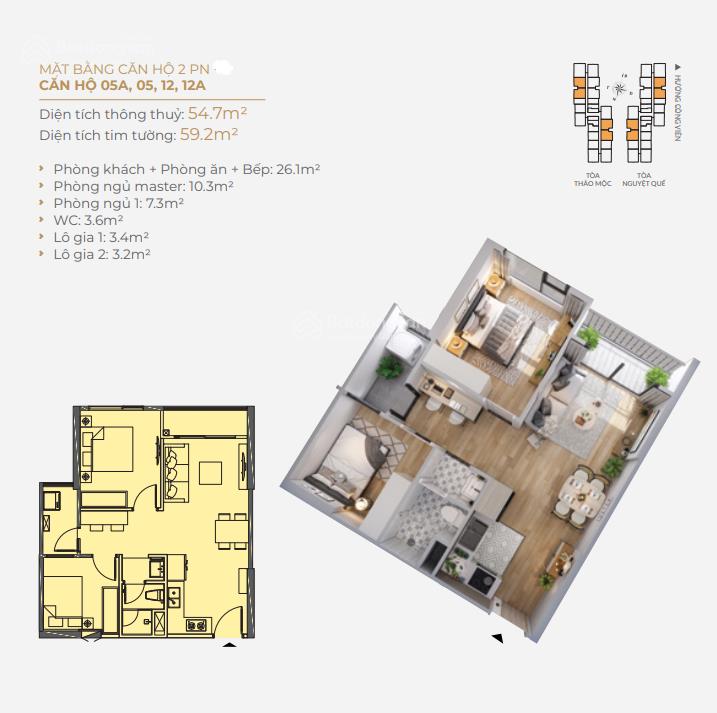 Chỉ 1,2 tỷ sở hữu căn 2n2vs tòa sola park, đang đóng tiến độ 5%/4 tháng . view nội khu bể bơi