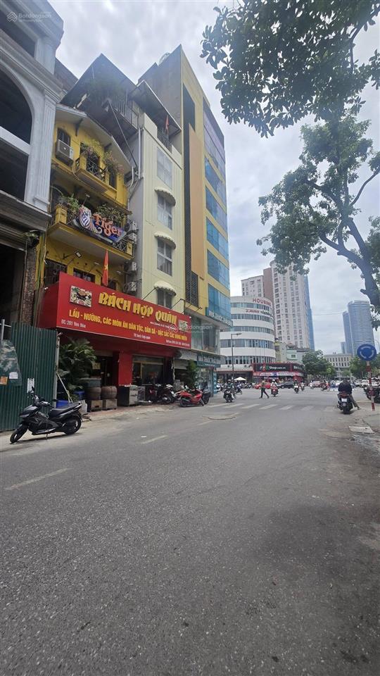 Bán tòa văn phòng mặt phố yên hòa  xây mới  7 tầng 1 hầm  cực hiếm  68