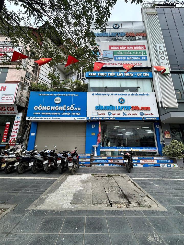 Bán nhà mặt phố hồ tùng mậu  1 mặt phố 1 mặt ngõ  mặt tiền khủng  xây building ks tuyệt vời  79