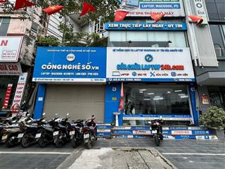 Bán nhà mặt phố hồ tùng mậu  1 mặt phố 1 mặt ngõ  mặt tiền khủng  xây building ks tuyệt vời  79