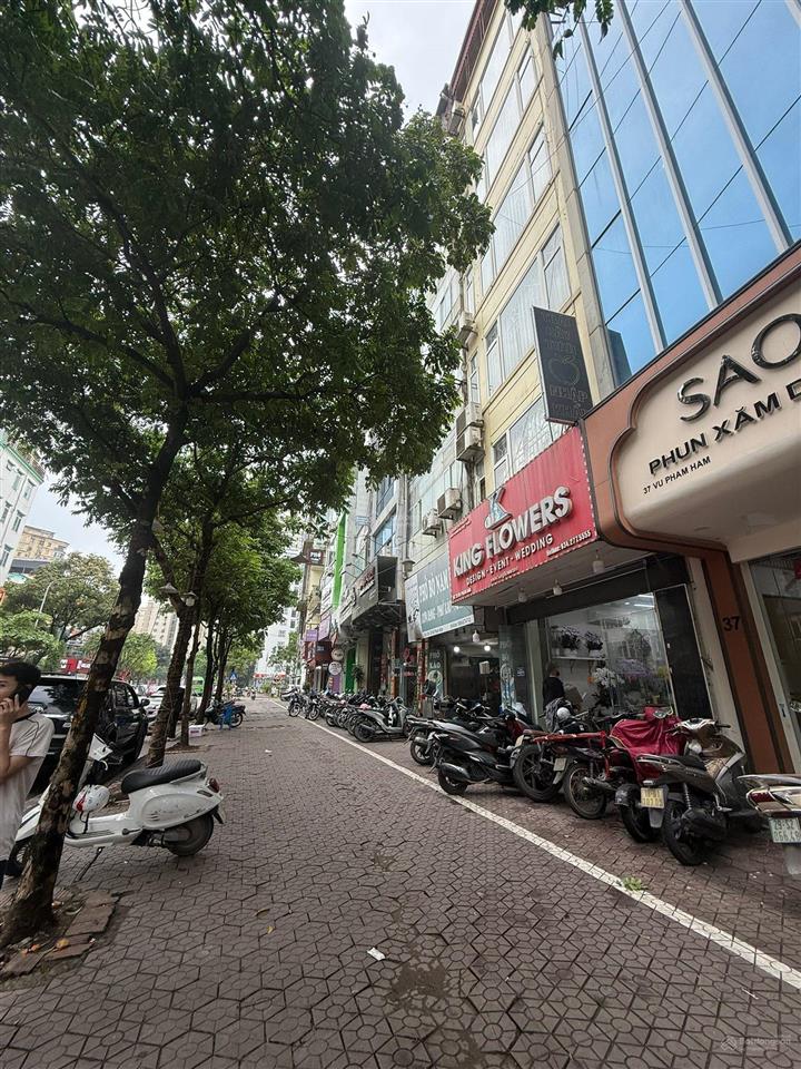 Bán nhà mặt phố vũ phạm hàm  cực hiếm  7 tầng  thang máy  kinh doanh đỉnh  81