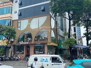 Bán nhà mặt phố trần duy hưng  2 mặt phố  lô góc  siêu vip  107