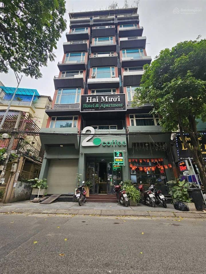 Bán nhà mặt phố trần quốc vượng  8 tầng thang máy  lô góc 3 thoáng  110