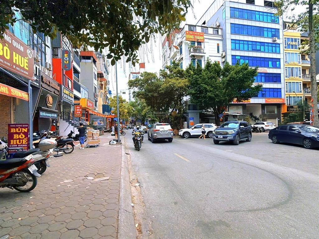 Bán nhà mặt phố trung kính  1 mặt phố 1 mặt ngõ  7 tầng thang máy  không quy hoạch  113