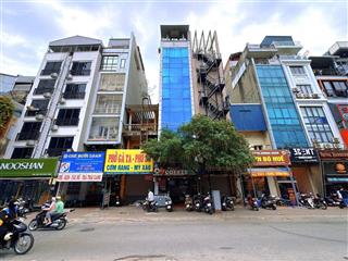 Bán nhà mặt phố trung kính  1 mặt phố 1 mặt ngõ  7 tầng thang máy  không quy hoạch  113