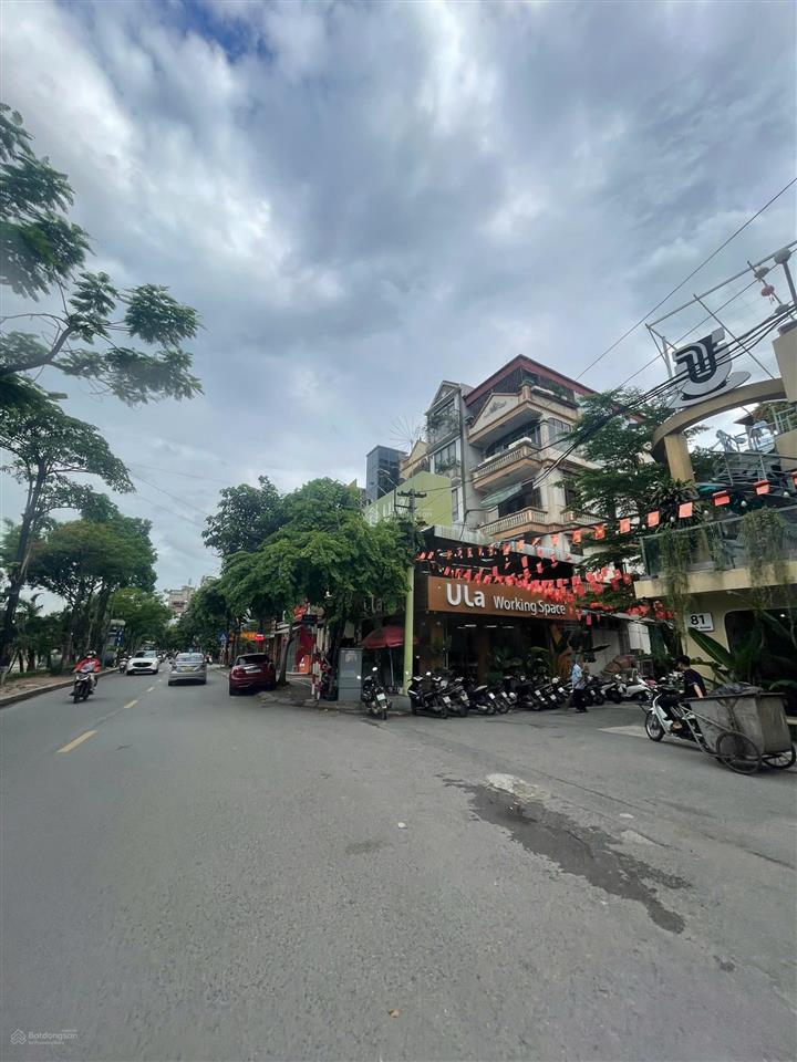 Bán nhà mặt phố nguyễn khang  vị trí siêu đẹp  1 mặt phố 1 mặt ngõ  giá tốt  118