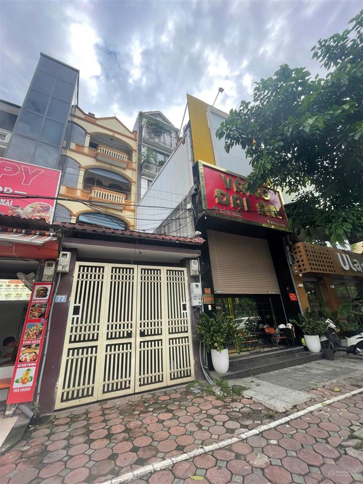 Bán nhà mặt phố nguyễn khang  vị trí siêu đẹp  1 mặt phố 1 mặt ngõ  giá tốt  118