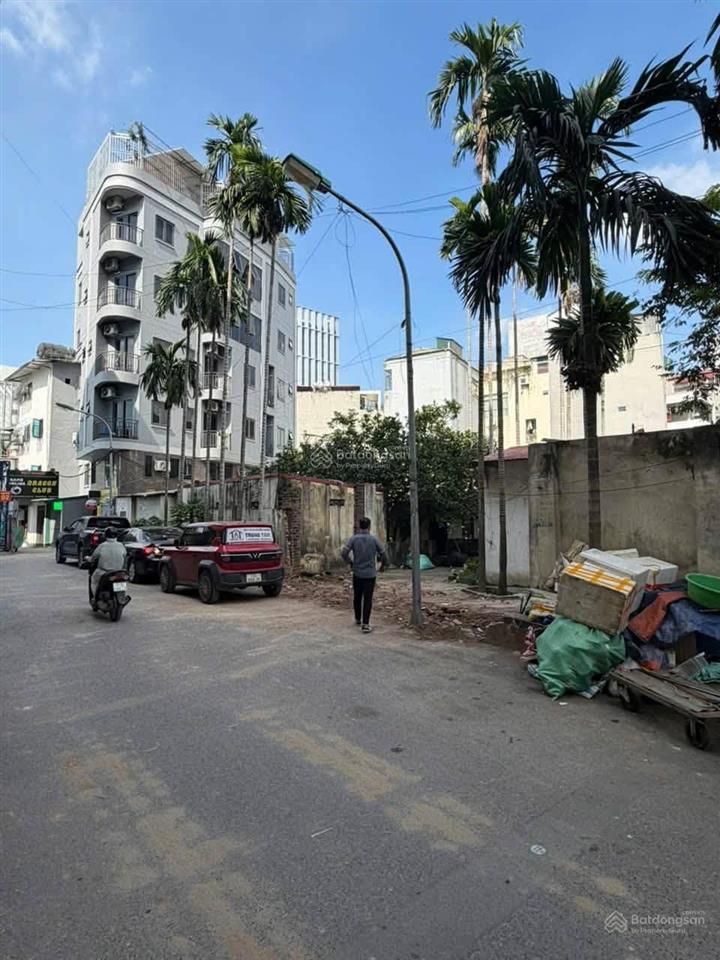 Bán đất nguyễn khả trạc  mặt phố  2 mặt thoáng  giá đầu tư  xây gì cũng đẹp
