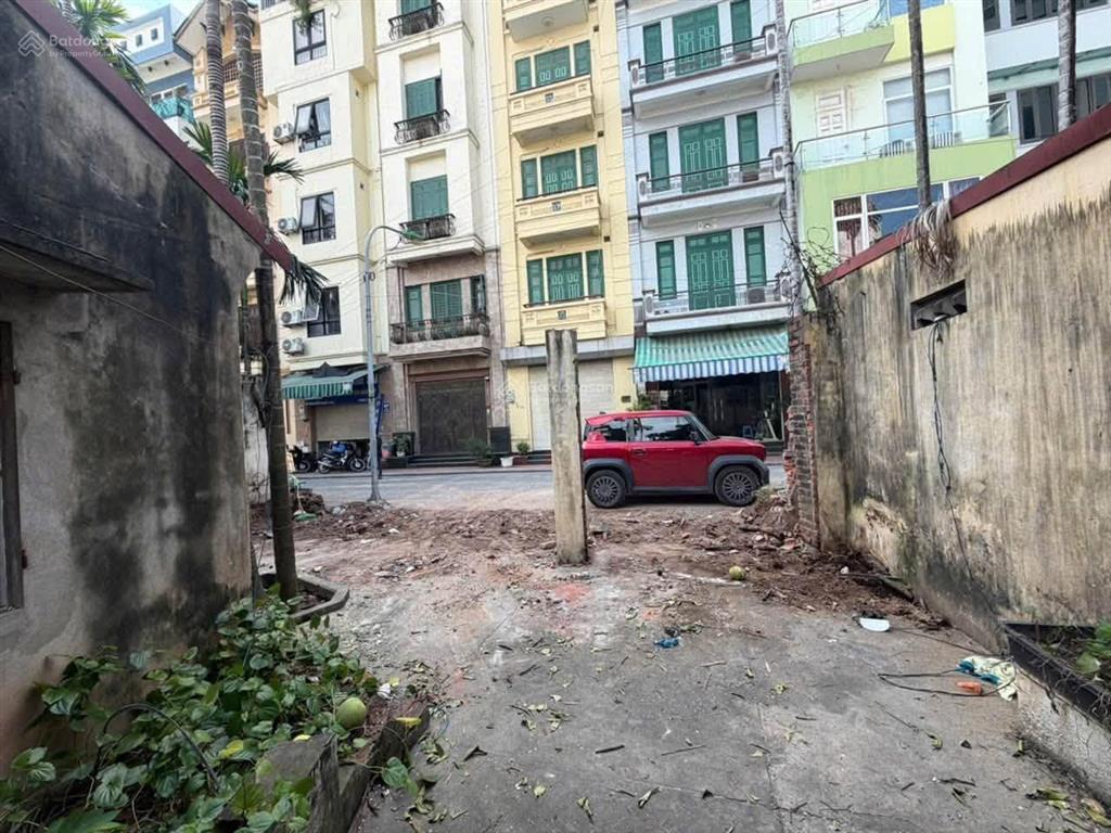 Bán đất nguyễn khả trạc  mặt phố  2 mặt thoáng  giá đầu tư  xây gì cũng đẹp