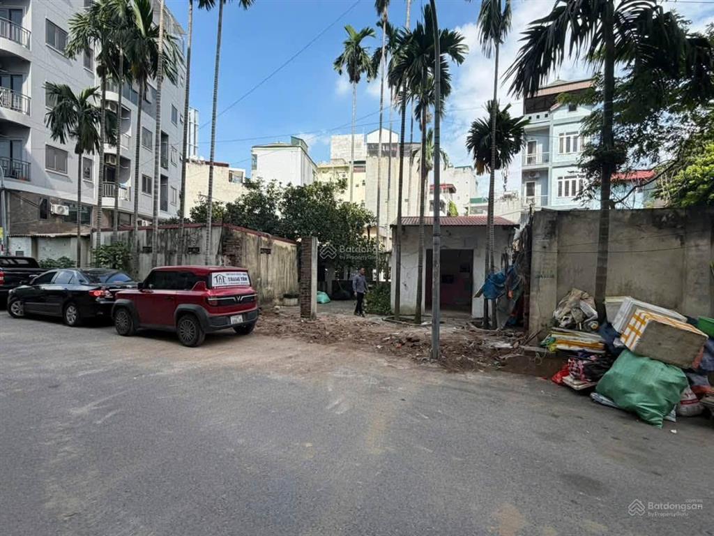 Bán đất nguyễn khả trạc  mặt phố  2 mặt thoáng  giá đầu tư  xây gì cũng đẹp