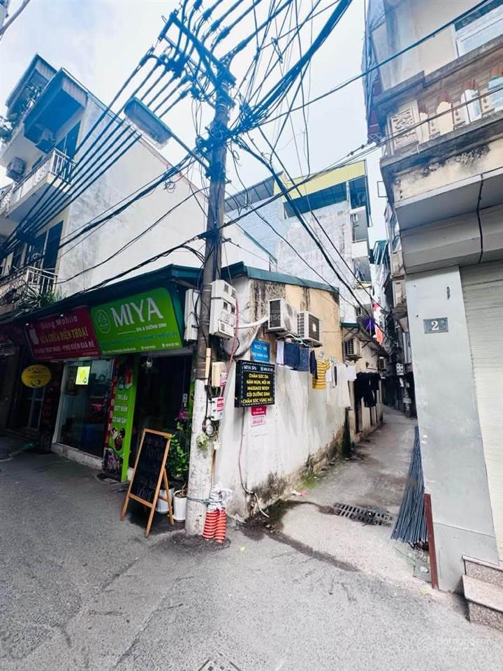 Bán đất hoàng ngân  ngõ thông ô tô 7 chỗ  lô góc 2 mặt ngõ  15m ra mặt phố