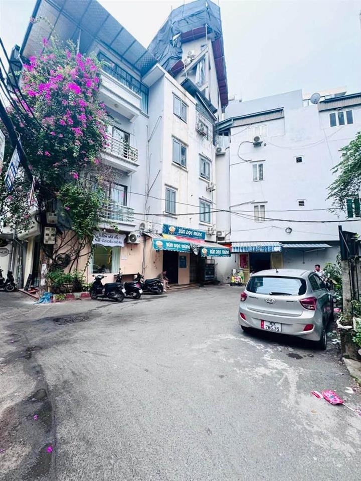 Bán đất hoàng ngân  ngõ thông ô tô 7 chỗ  lô góc 2 mặt ngõ  15m ra mặt phố