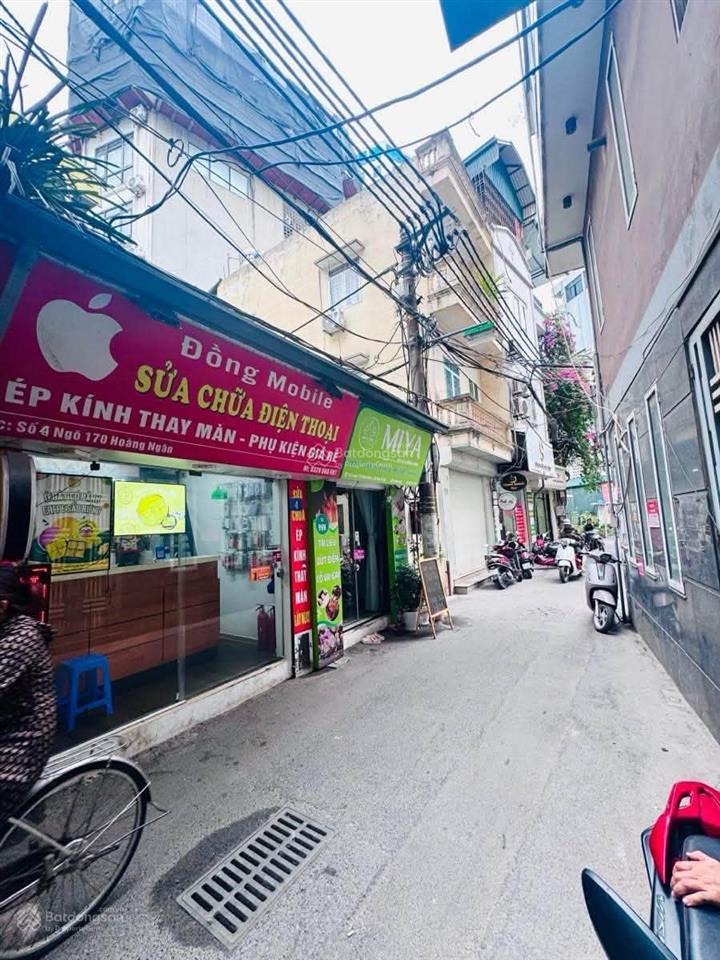 Bán đất hoàng ngân  ngõ thông ô tô 7 chỗ  lô góc 2 mặt ngõ  15m ra mặt phố