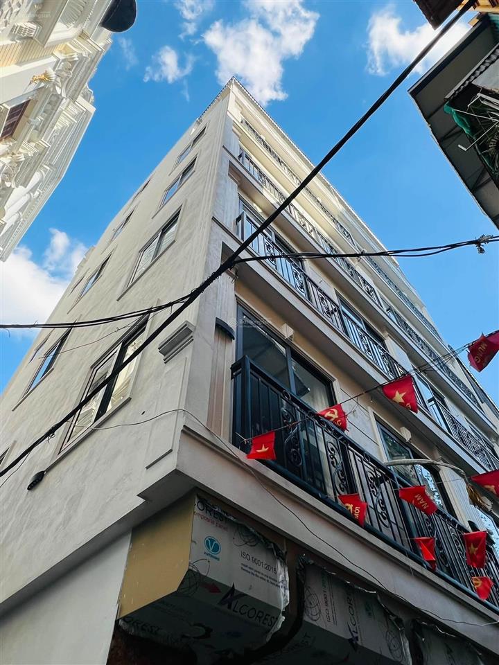 Bán nhà hoàng quốc việt  lô góc 3 mặt ngõ  gara ô tô  thang máy  view hồ