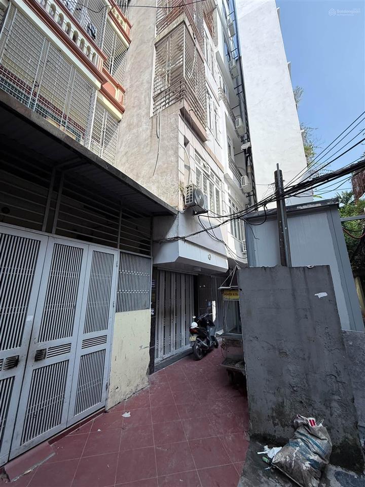 Bán ccmn trần duy hưng  18 phòng  dòng tiền 60tr/th  thang máy  ô tô đỗ cửa  50m ra phố
