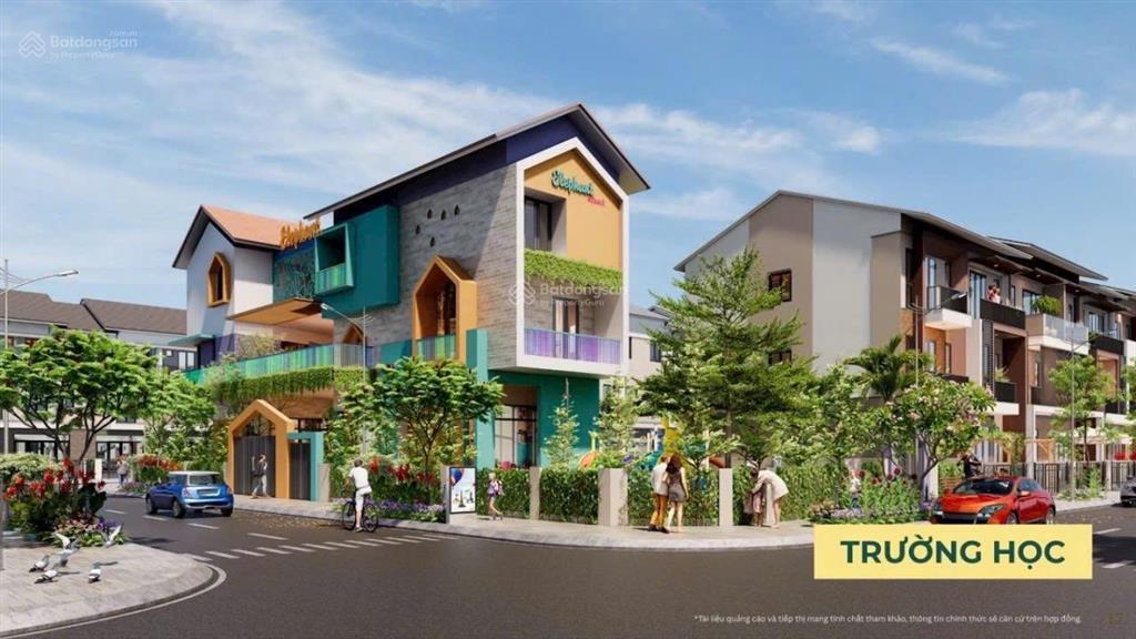 Bán liền kề 6,1 tỷ xẻ khe view công viên cực đẹp tại the greenery 2 hải phòng, 80m2, 5pn, 3wc