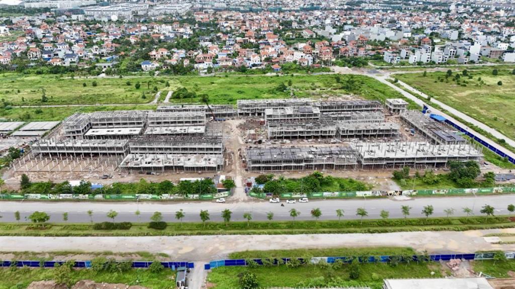 Bán liền kề ngay đường lê hồng phong kéo dài tại the greenery 2 hải phòng, 5 tỷ, 75m2 hướng tây