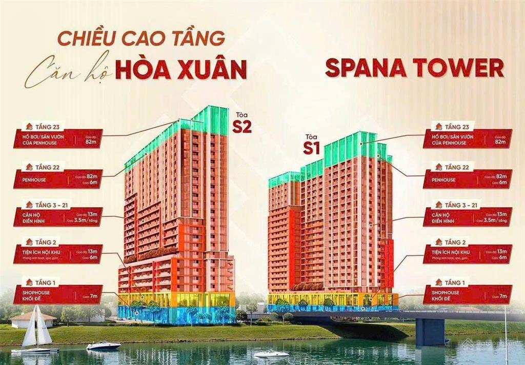 Chỉ 650 triệu sở hữu căn hộ tầng cao view sông, pháo hoa, nh hỗ trợ 70%, 0% ls 30 tháng, ck 20%