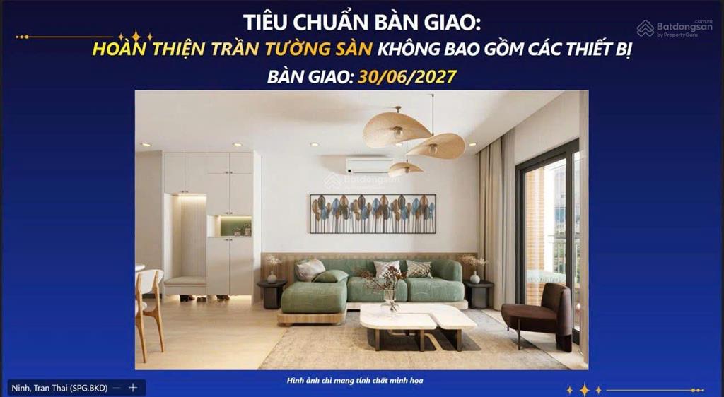 Chỉ 650 triệu sở hữu căn hộ tầng cao view sông, pháo hoa, nh hỗ trợ 70%, 0% ls 30 tháng, ck 20%