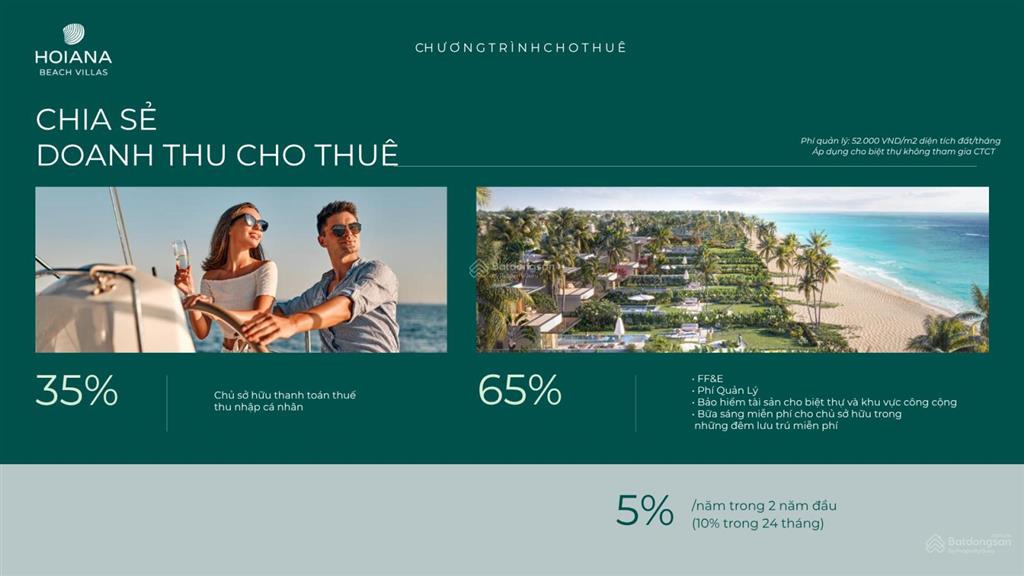 Nổi bật 1 căn hoiana beach villas, dự án nổi bật nam hội an 2026, gọi ngay pkd chủ đầu tư