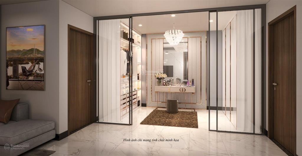 Bán căn studio spana tower tòa s2 tầng cao view pháo hoa, view biển