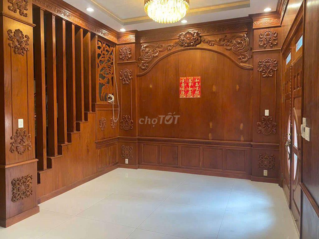 nhà 1 hầm 4 lầu KDC ấp 5 bình hưng DT 7m x 19.5m 5 tầng 