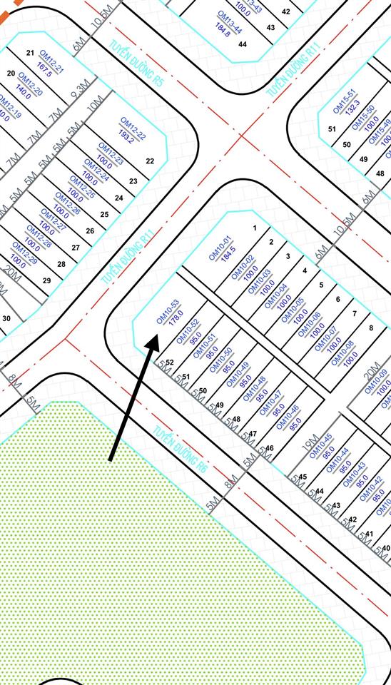 Lô góc hoa hậu việt yên riverside view công viên hướng tây nam