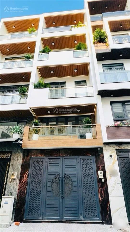 Bán nhà 5 tầng  lê văn quới (bình tân)  dt 4,5 x 16m (72m²)  hẻm 8m 1/ ôtô thông  giá