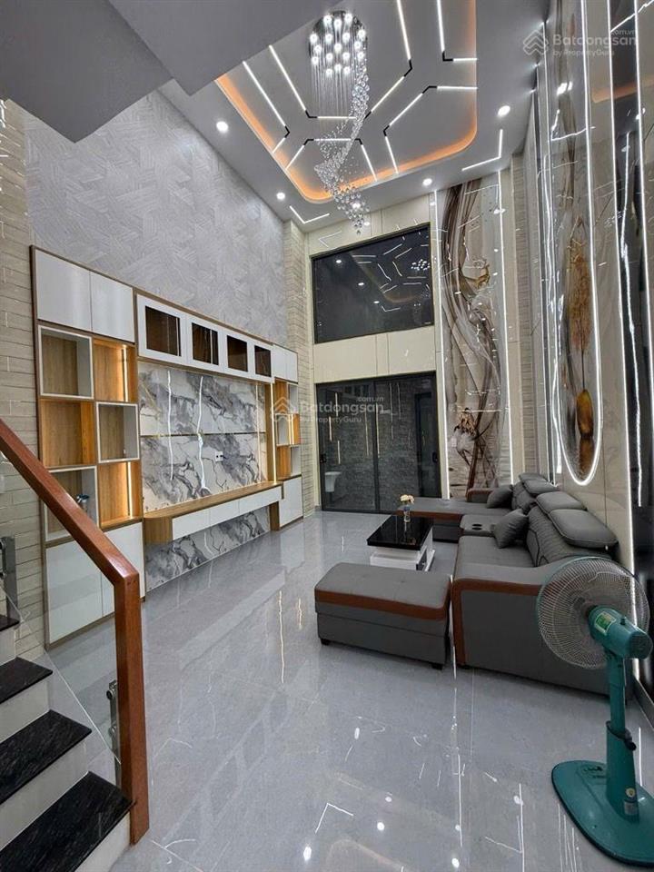 Bán nhà 5 tầng  lê văn quới (bình tân)  dt 4,5 x 16m (72m²)  hẻm 8m 1/ ôtô thông  giá