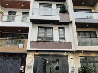Bán nhà 4 tầng đẹp lung linh  gần chợ tân hương ( tân phú )  dt 4 x 18m  đường 8m  giá chỉ