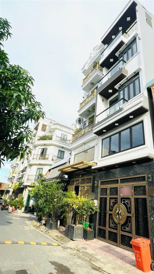 Bán nhà 5 tầng đẹp như ngọc trinh  ngay khu phân lô ( bình tân ) gần aeon tân phú  dt 4 x 15m 