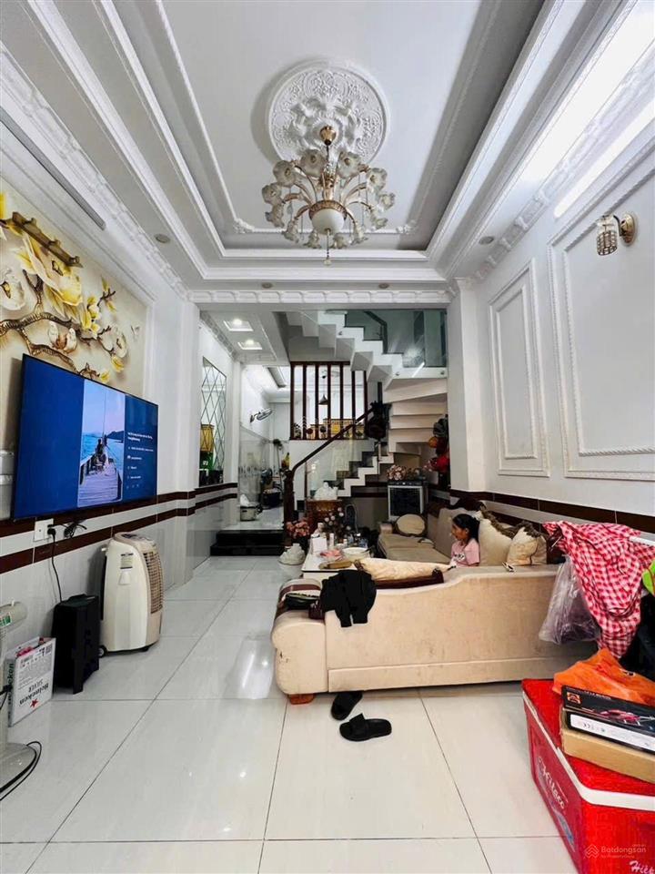 Bán nhà 4 tầng  tân kỳ tân quý ( bình tân )  dt 4 x 13m  đường nhựa 7m  giá chỉ nhỉnh 5 tỷ