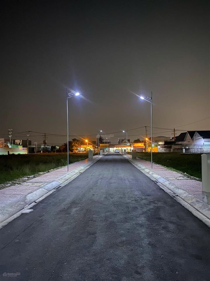 Bán đất vòng xoay chợ bình chánh shr lộ giới 14m hỗ trợ vay bank 5x16 xây dựng tự do 0817 066 ***