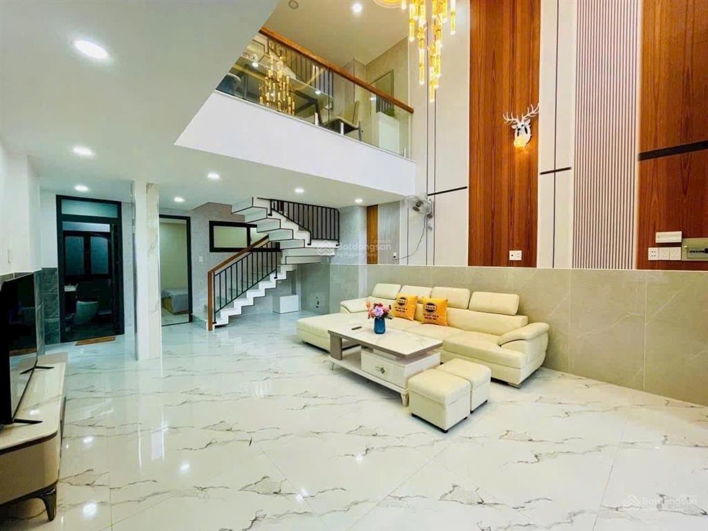 Góc 2 mặt tiền  nhà mới  dòng tiền 17tr  p8  gò vấp 7.3 tỷ 4.65 x 13.6m (64.4m) nở h