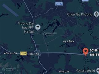 1 lô duy nhất nhà dân mặt đại lộ thăng long, gần nhà máy in tiền & bệnh viện nhi trung ương.