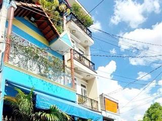 Nhà 4 tầng hương lộ 2 (96m2)  đường thông 6m  chỉ 60tr/m2  diện tích cực đại  giá đầu tư