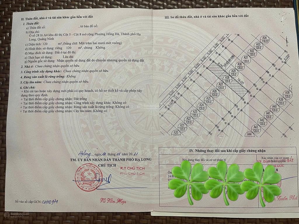 Chính chủ bán gấp đất bao biển cột 8 giá hạ nhiệt, sổ đỏ sẵn sàng giao dịch