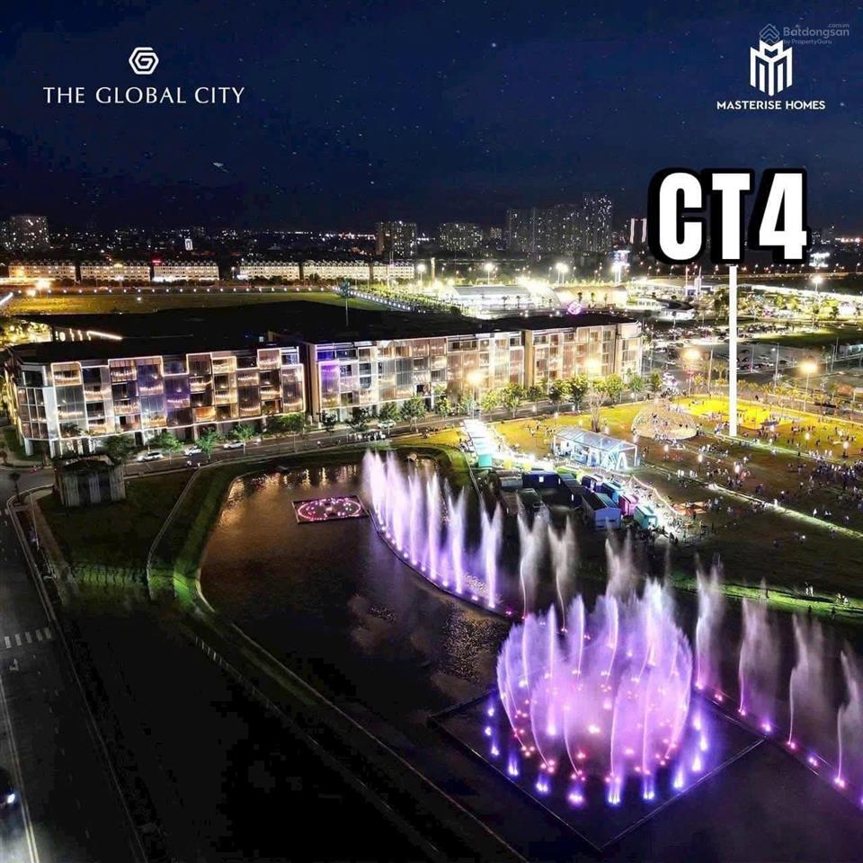Bán căn hộ 4pn, cosmo central(ct4), global city, q2. căn góc view nhạc nước, giá tốt chỉ 20tỷ/căn.
