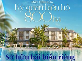 Biệt thự đơn lập góc, 3 mặt tiền, sở hữu bãi biển riêng sau nhà, vinhomes green paradise, cần giờ.